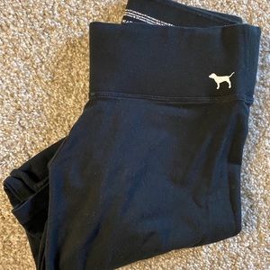 Black cotton leggings